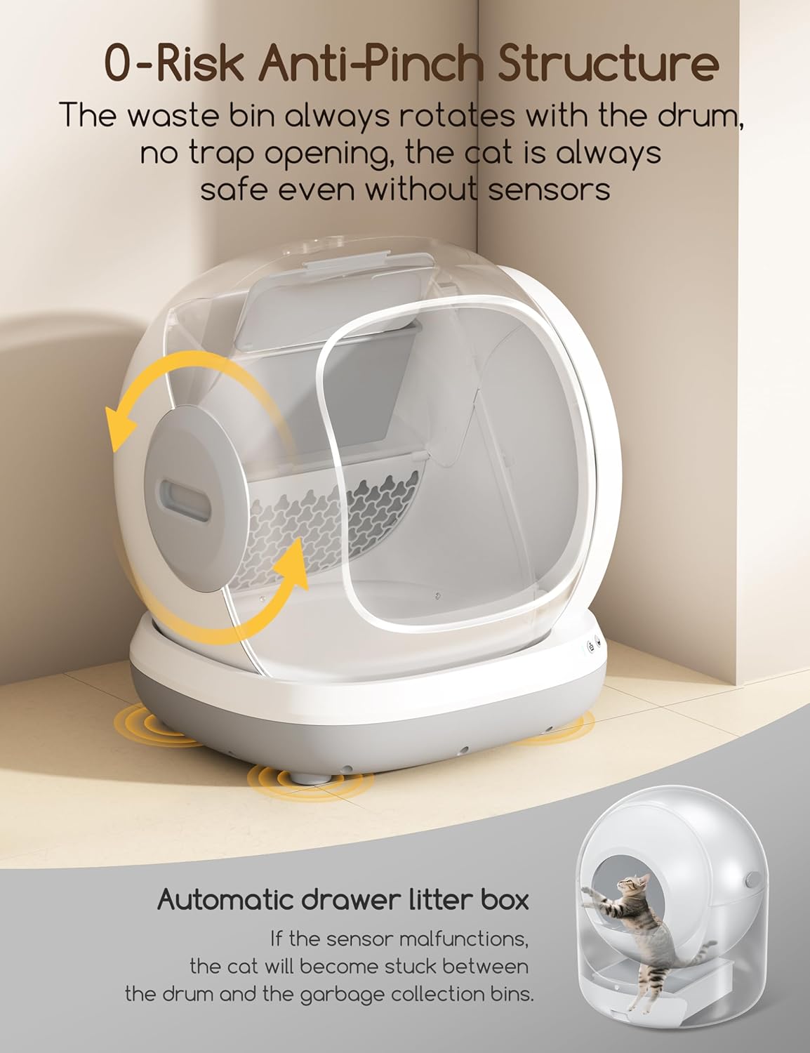 Meowant Self-Cleaning Cat Litter Box - MW-SC02