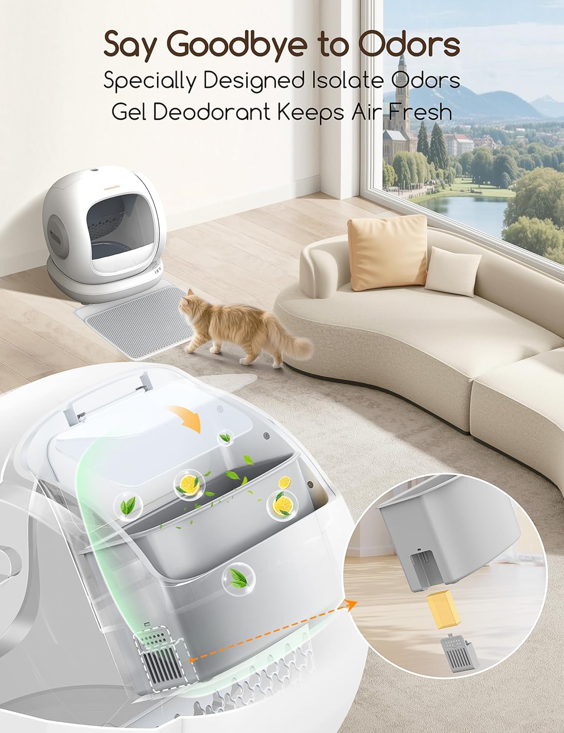 Meowant Self-Cleaning Cat Litter Box - MW-SC02