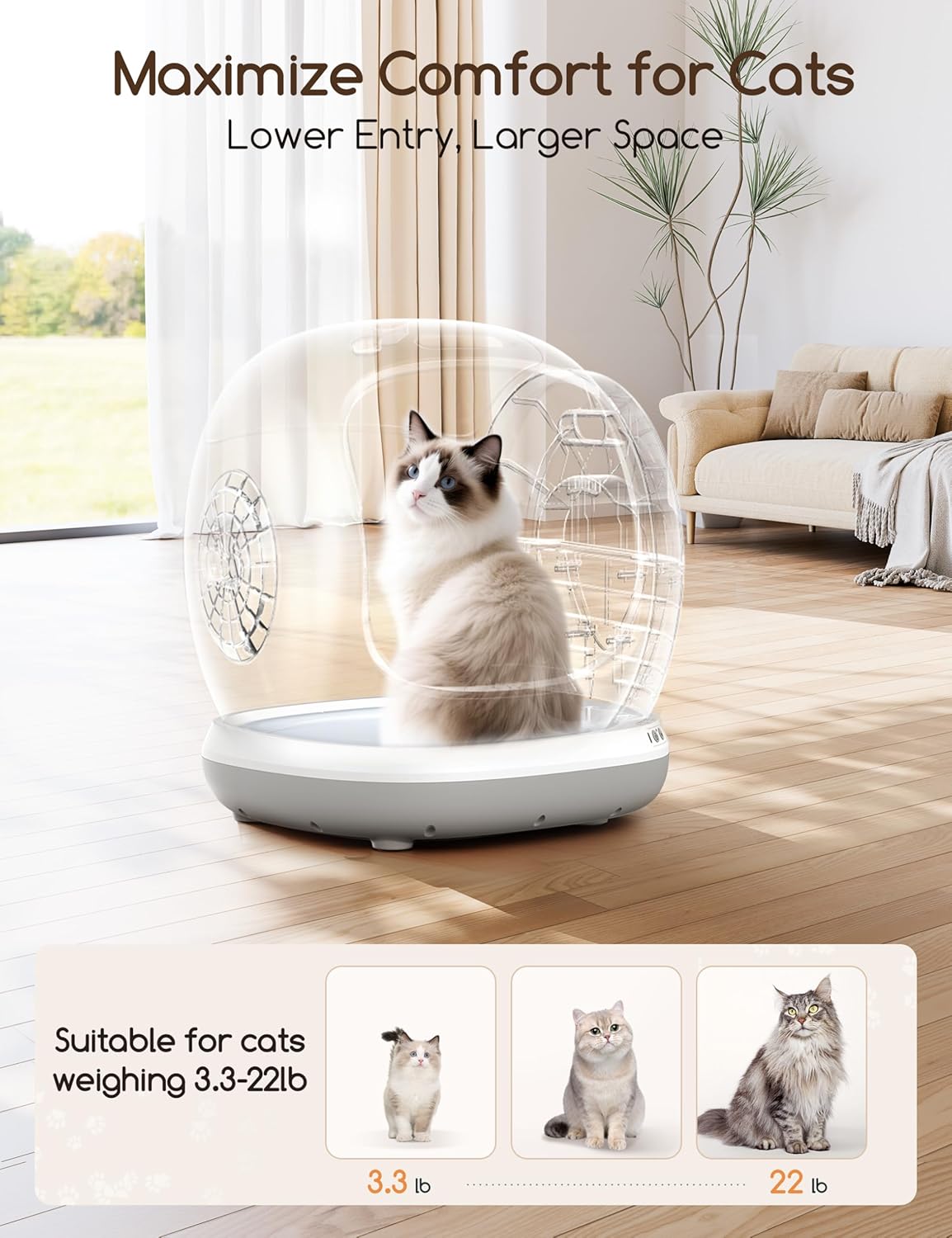 Meowant Self-Cleaning Cat Litter Box - MW-SC02