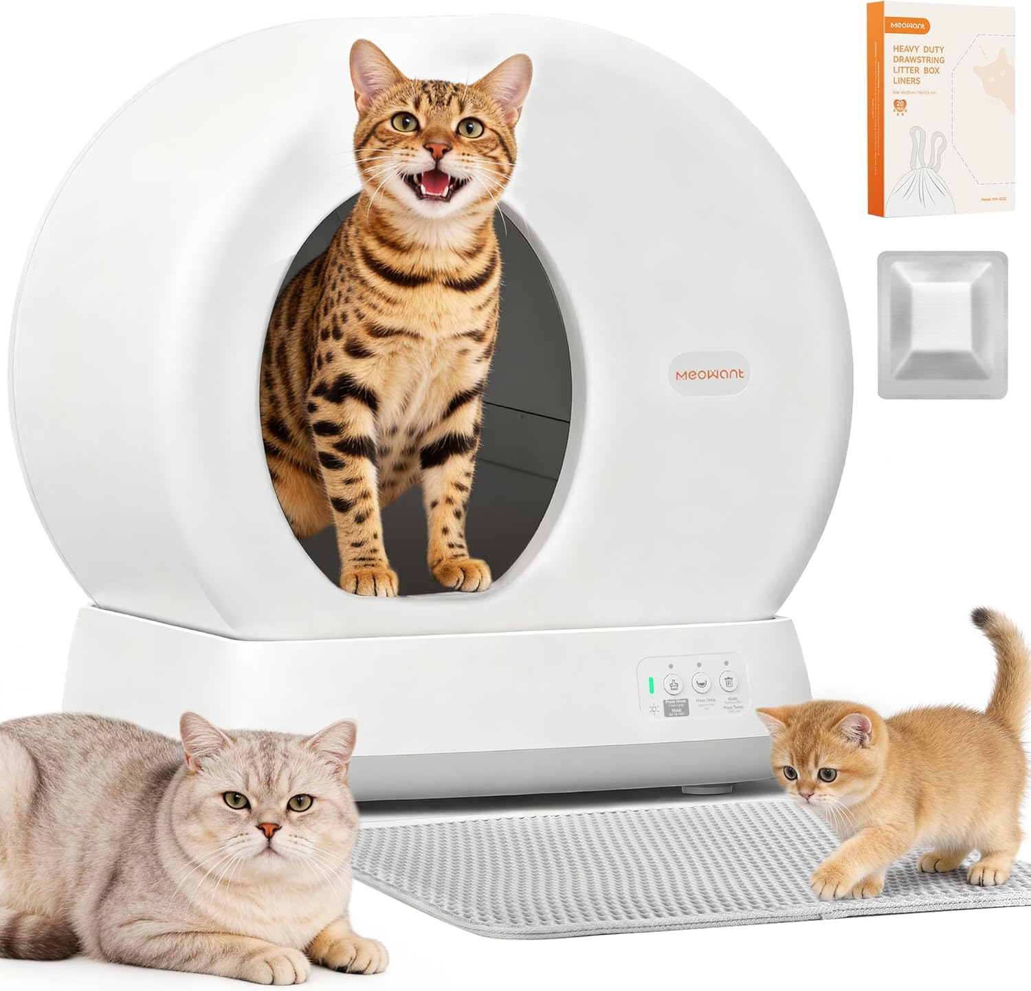 Meowant Self Cleaning Litter Box - SC01 & SC02