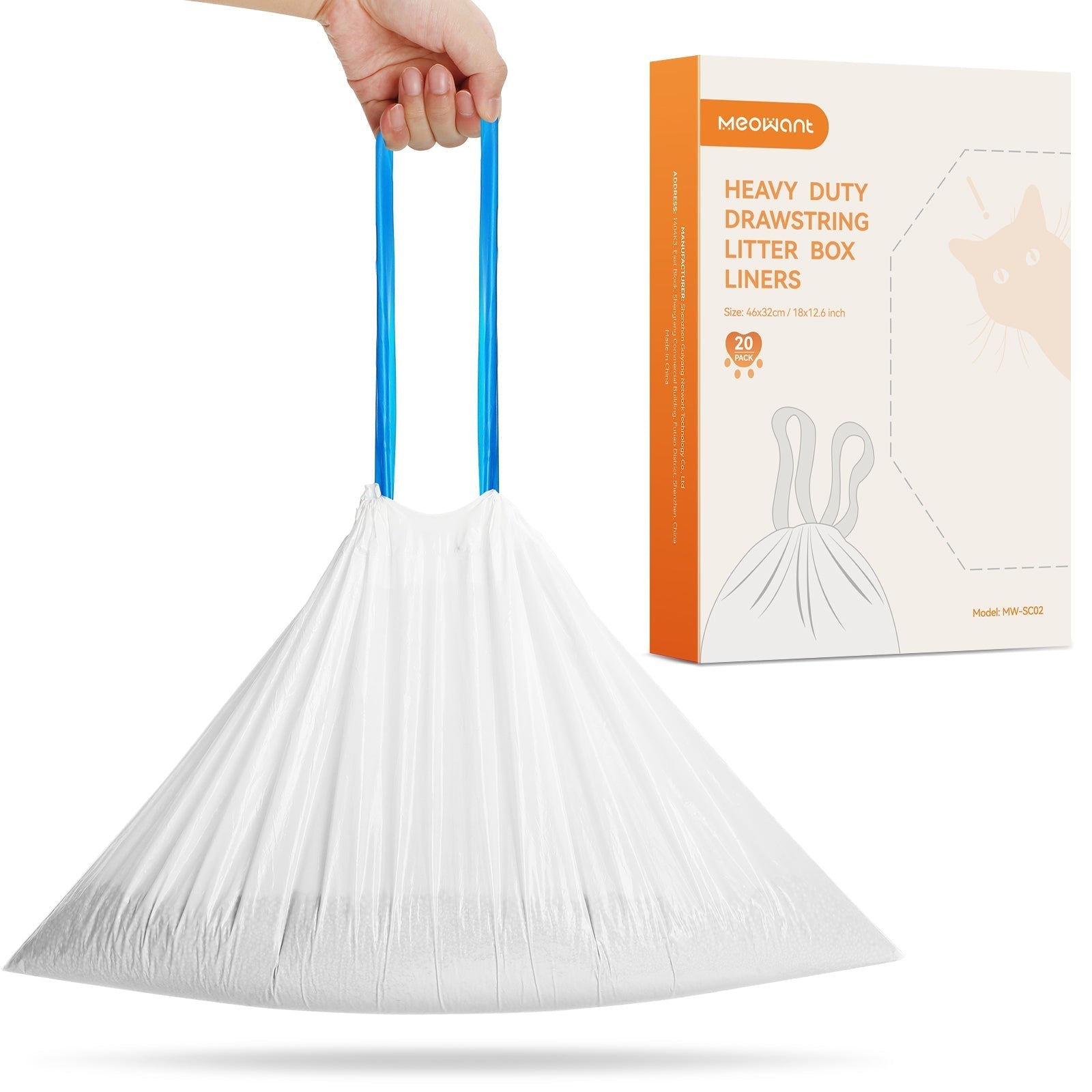 MeoWant Litter Box Liners