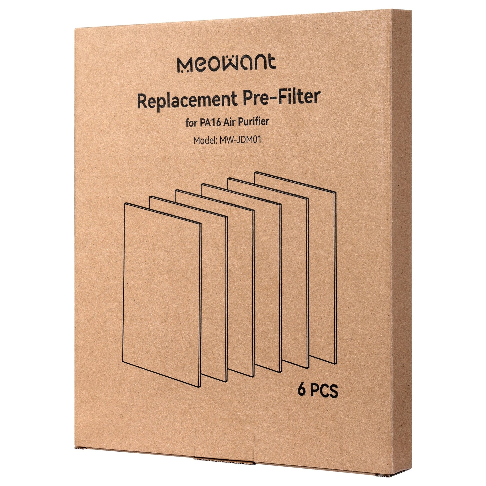 Meowant PA16 Replacement Pre-Filters