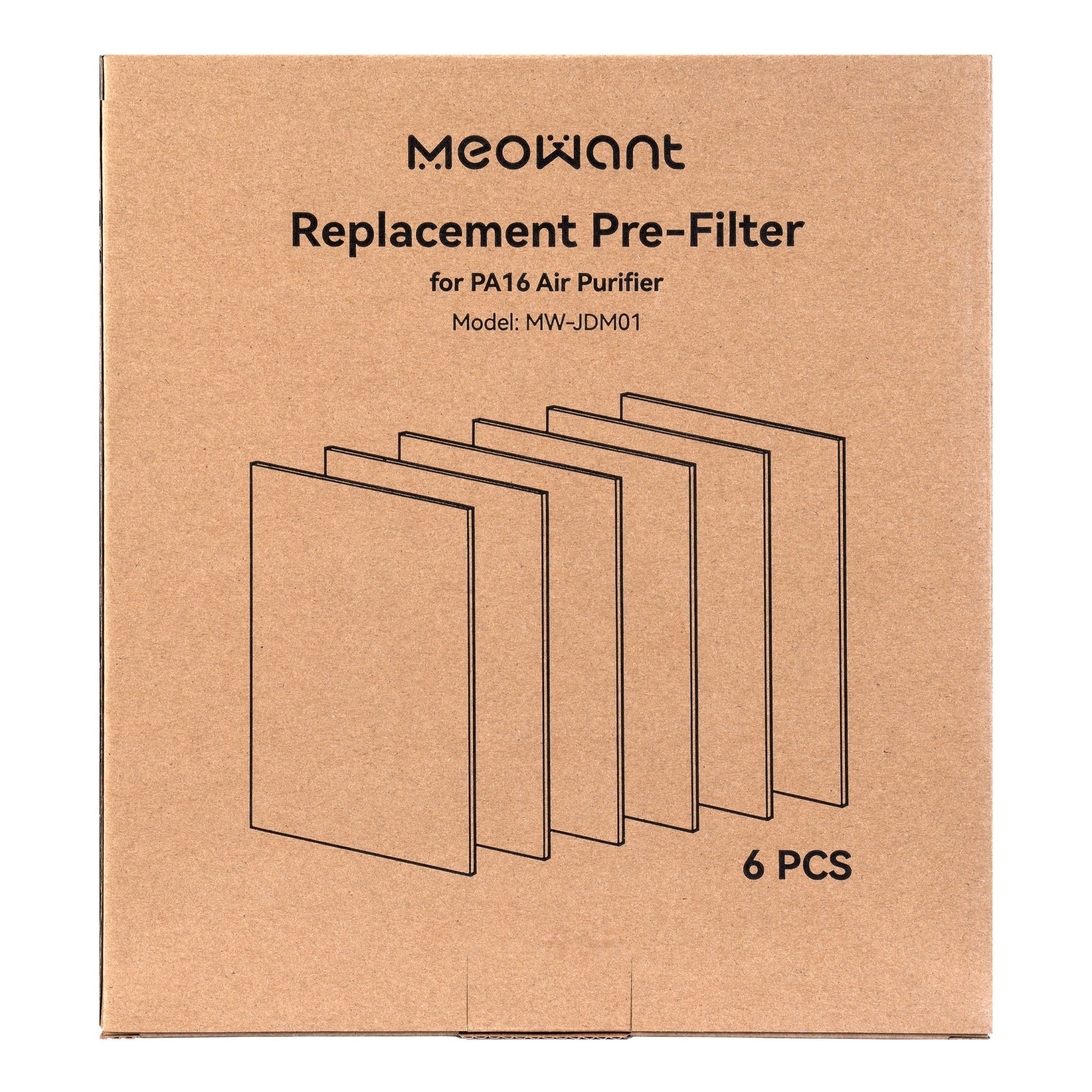 Meowant PA16 Replacement Pre-Filters