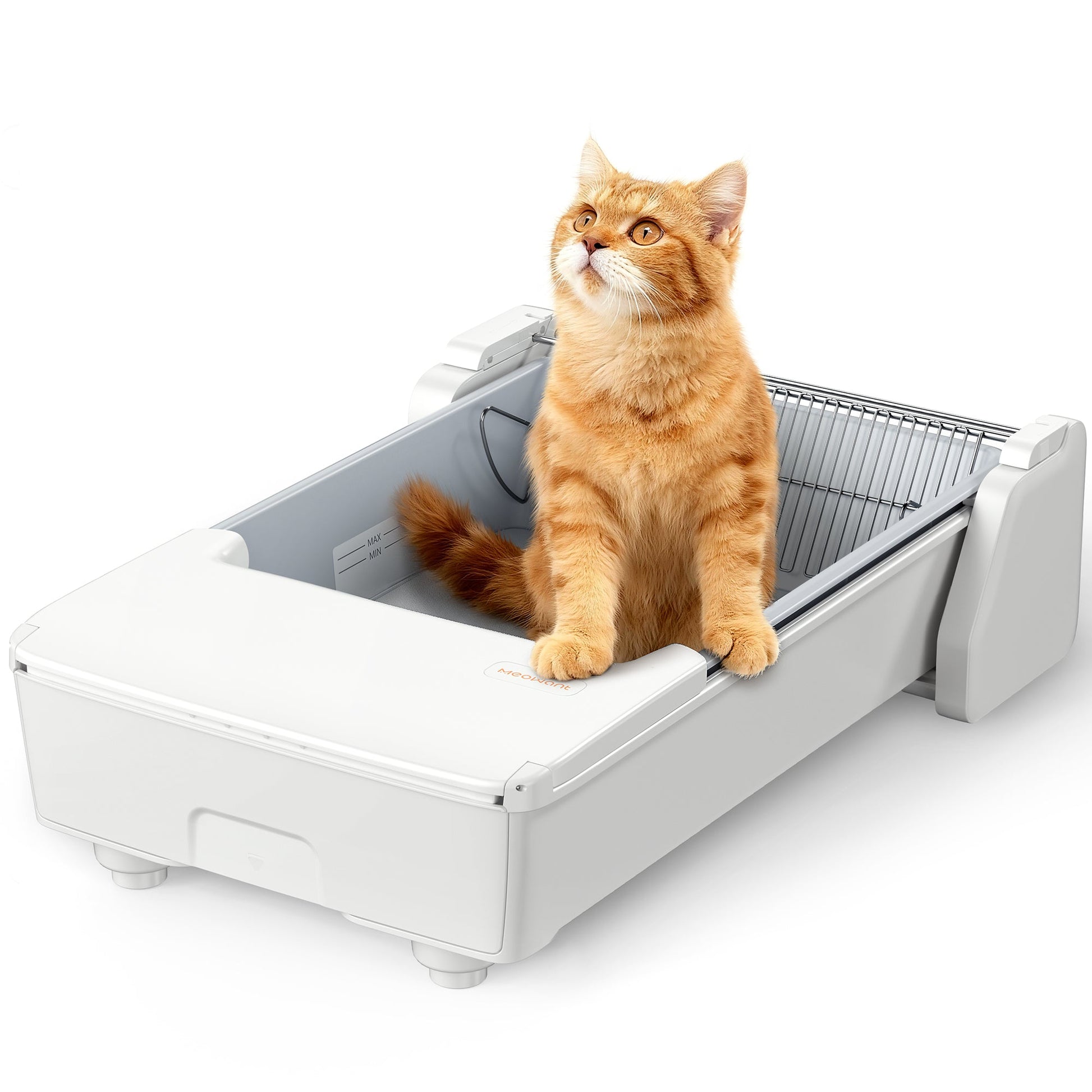 Meowant Open Top Self-Cleaning Cat Litter Box – SC03