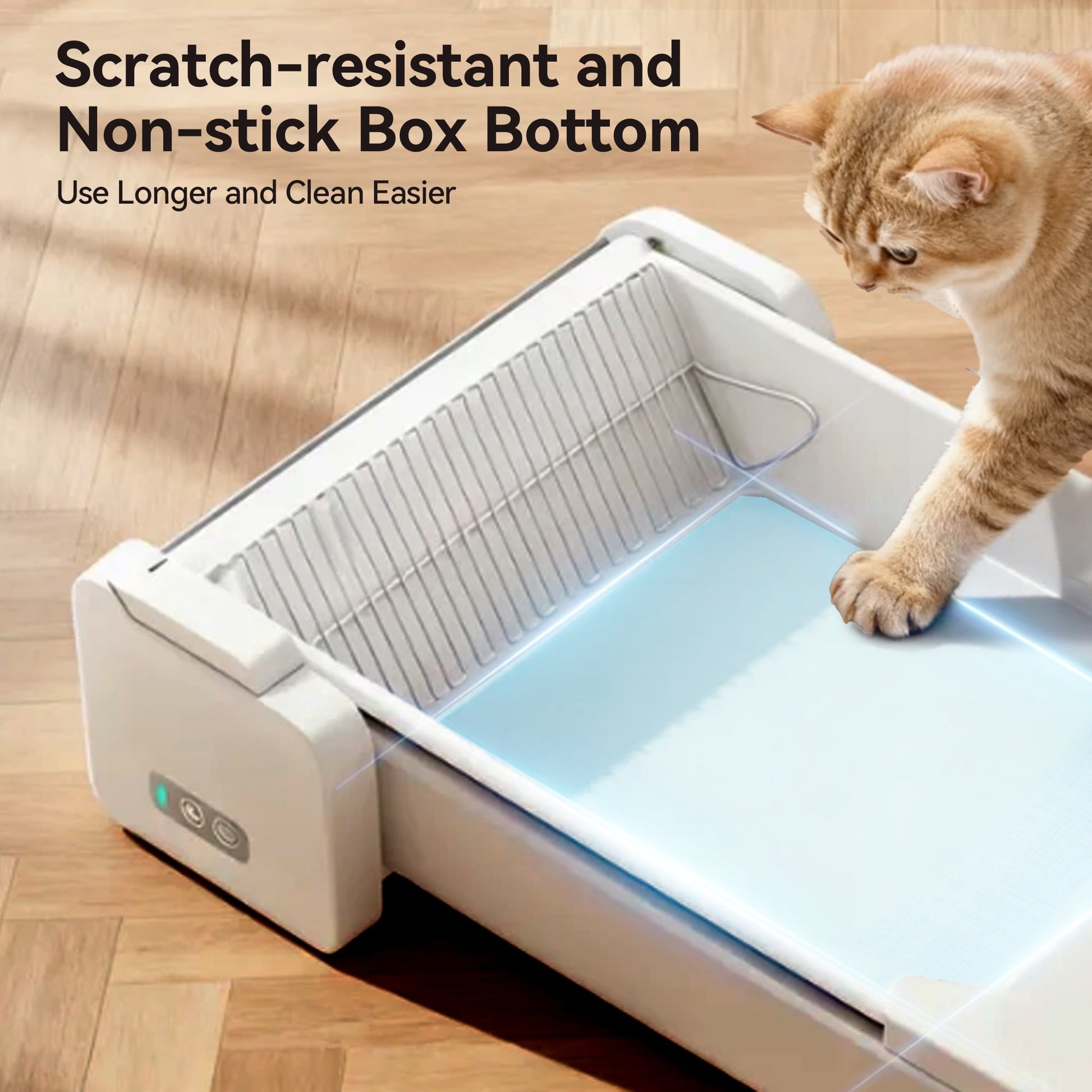 Meowant Open Top Self-Cleaning Cat Litter Box – SC03