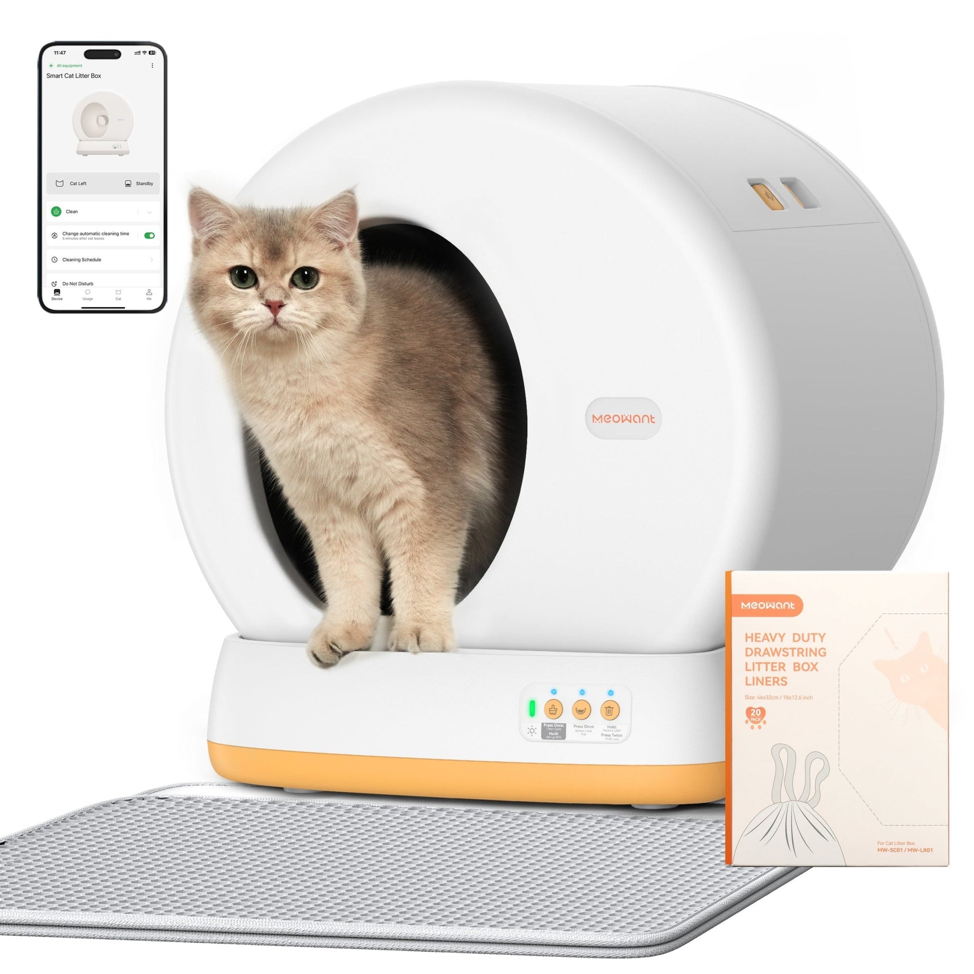 Meowant Self Cleaning Litter Box - SC01 & SC02